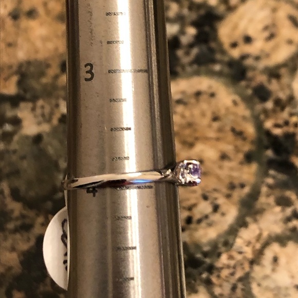STERLING SILVER SYN AMETHYST RINGS SIZE 4 32 NWT - Picture 6 of 6